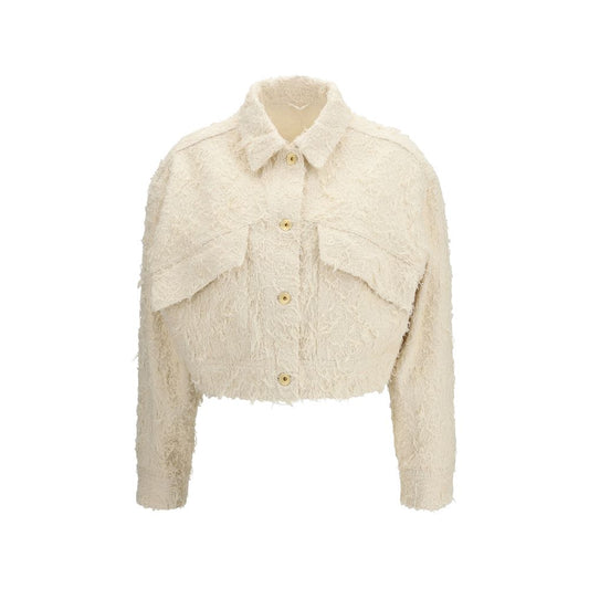 Brunello Cucinelli Beige Cotton Denim Jacket for Women