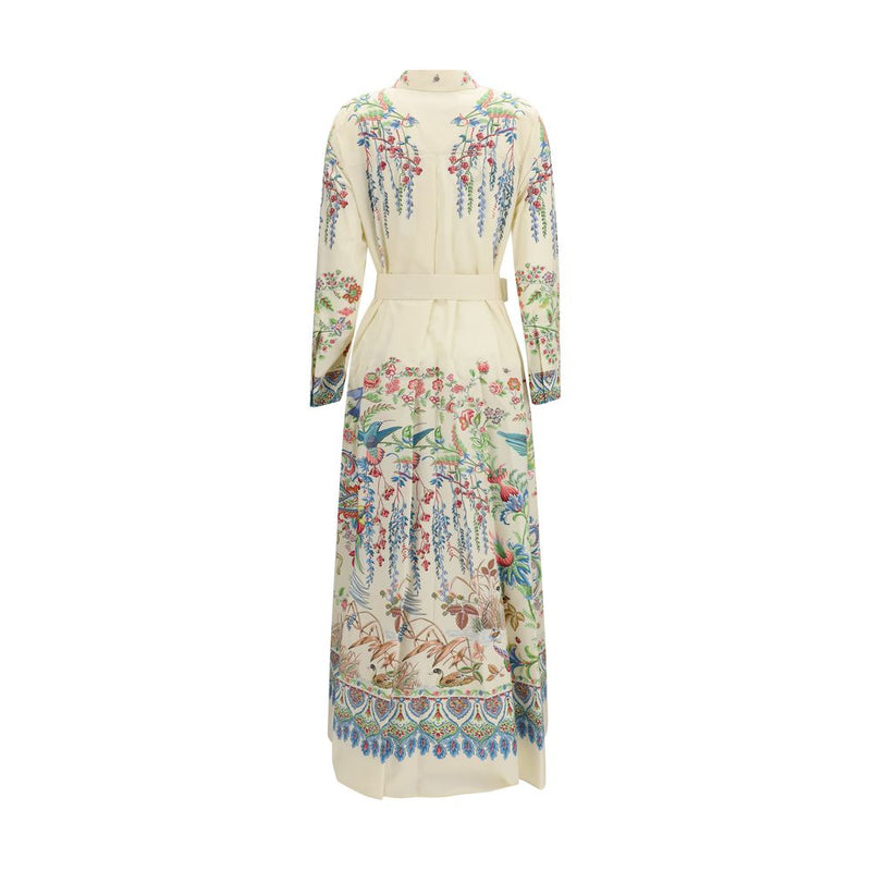 Robe décontractée en coton blanc Etro