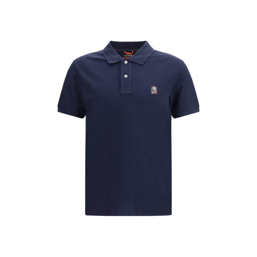 Parajumpers blauw katoenen poloshirt