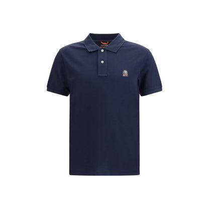 Parajumpers blauw katoenen poloshirt