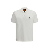 Parajumpers White Cotton Polo Shirt - Casual Elegance