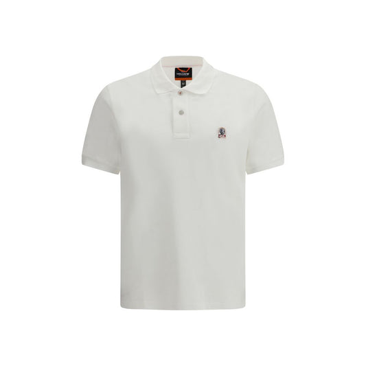 Parajumpers Wit Katoenen Poloshirt