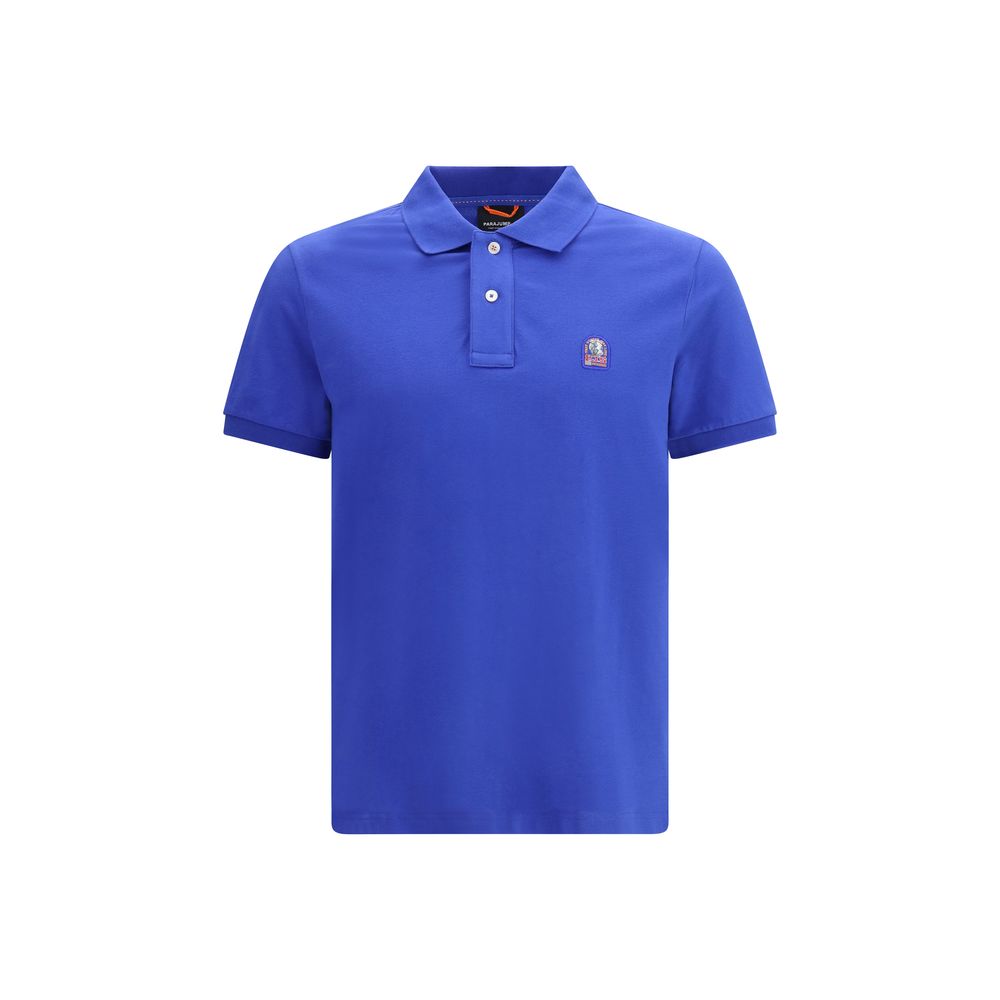 Parajumpers Blue Cotton Polo Shirt for Men