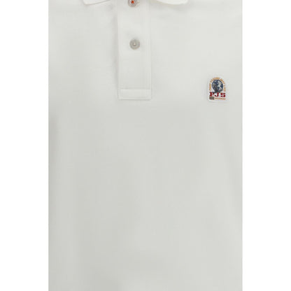 Parajumpers Polo en Coton Blanc