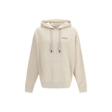 Off-White Beige Cotton Half Arrows Skate Hoodie
