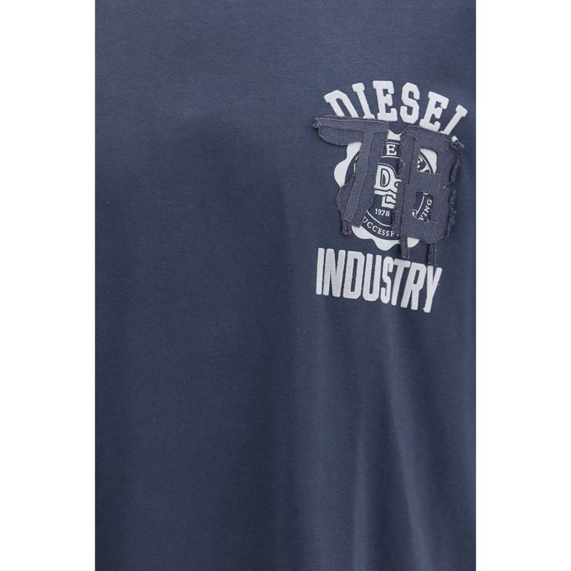 Diesel blauwe katoenen sportkleding