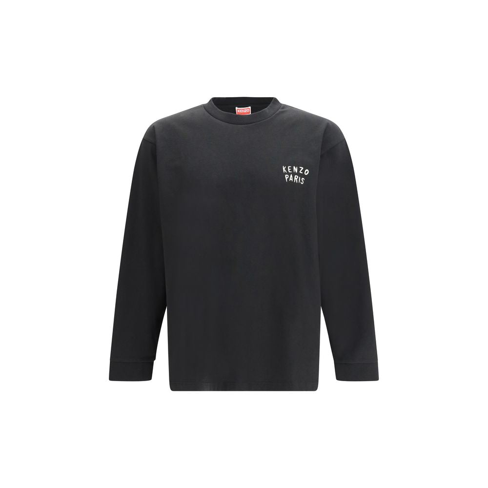 T-shirt Kenzo en coton noir à manches longues