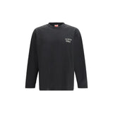 T-shirt Kenzo en coton noir à manches longues