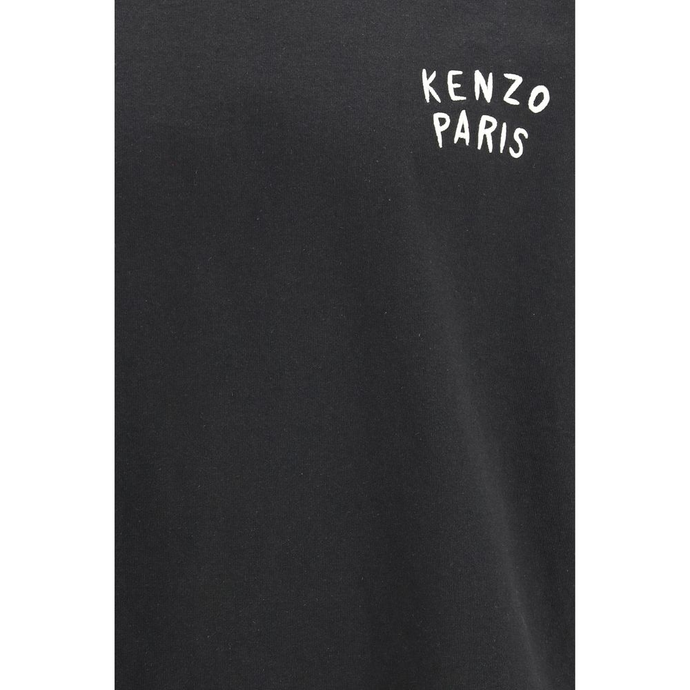 T-shirt Kenzo en coton noir à manches longues