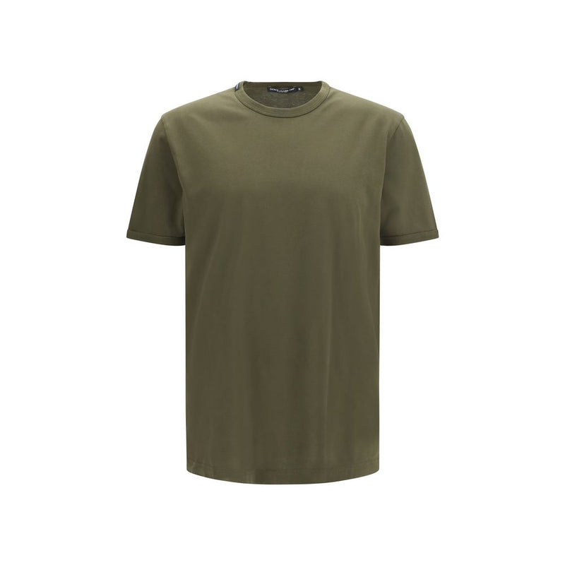 Dolce & Gabbana Tweekleurig Katoenen T-shirt