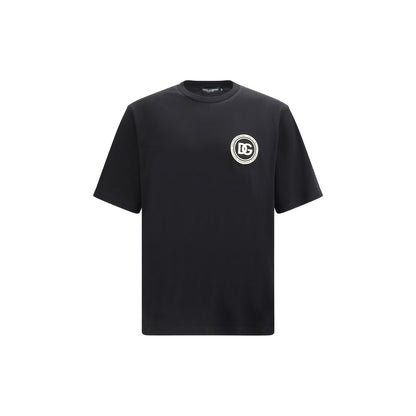 T-shirt en coton noir Dolce &amp; Gabbana