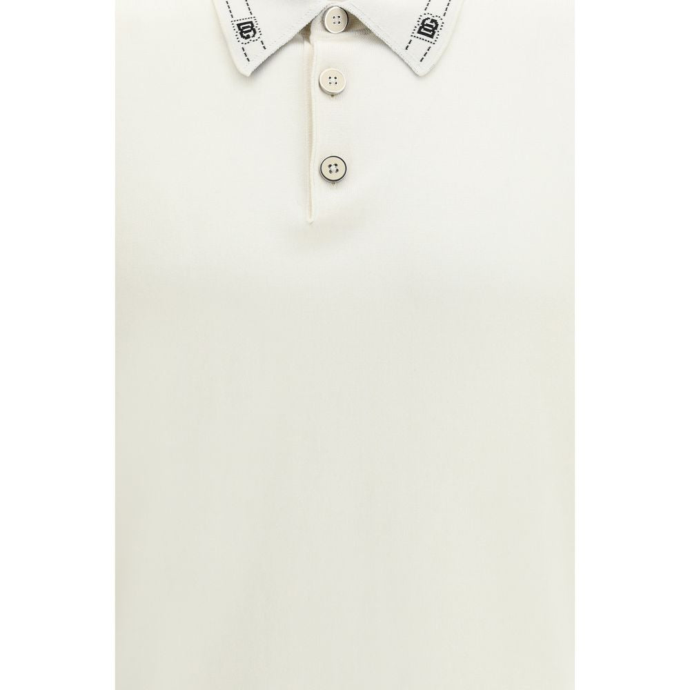 Polo Dolce & Gabbana en soie beige
