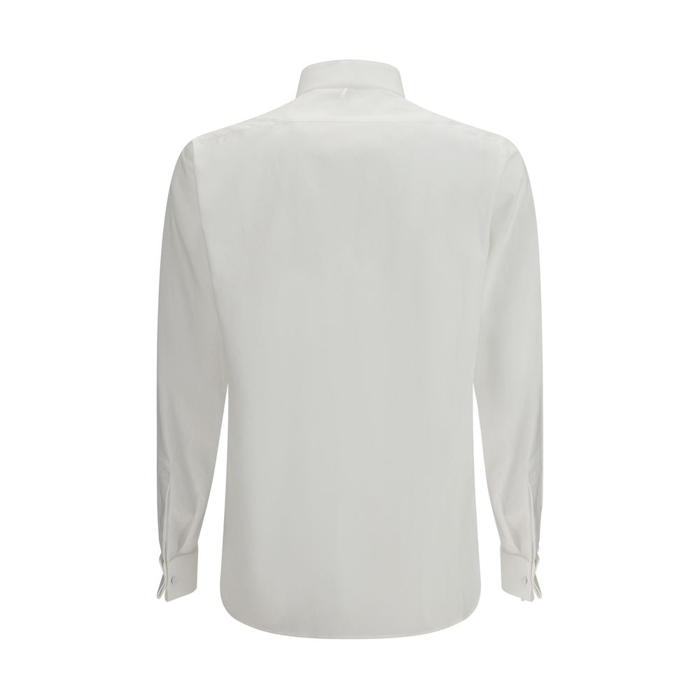 Chemise habillée en coton blanc Tom Ford
