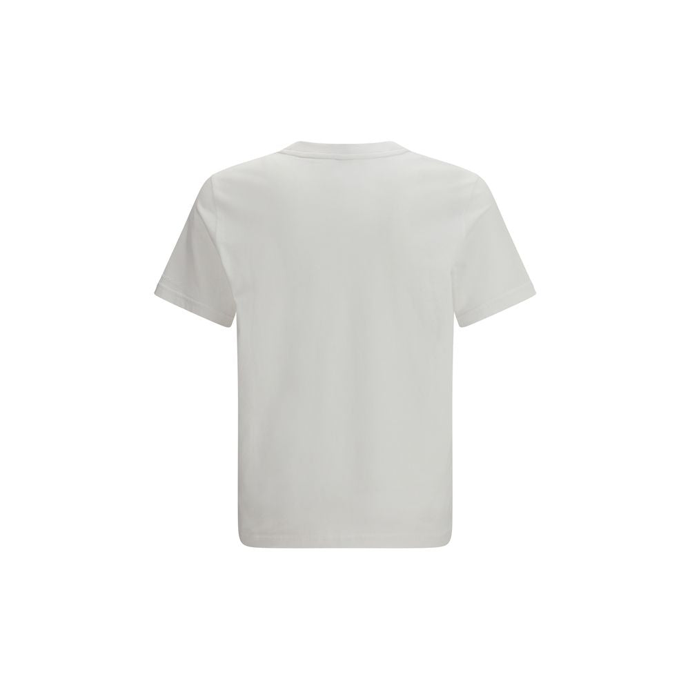 Moose Knuckles White Cotton T-Shirt - Regular Fit