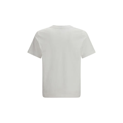 Moose Knuckles Wit Katoenen T-shirt