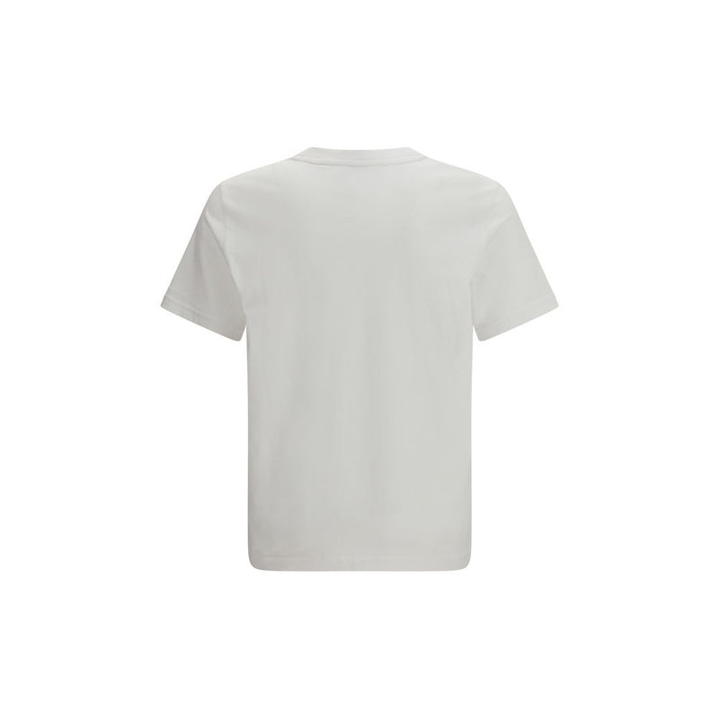 Moose Knuckles Wit Katoenen T-shirt
