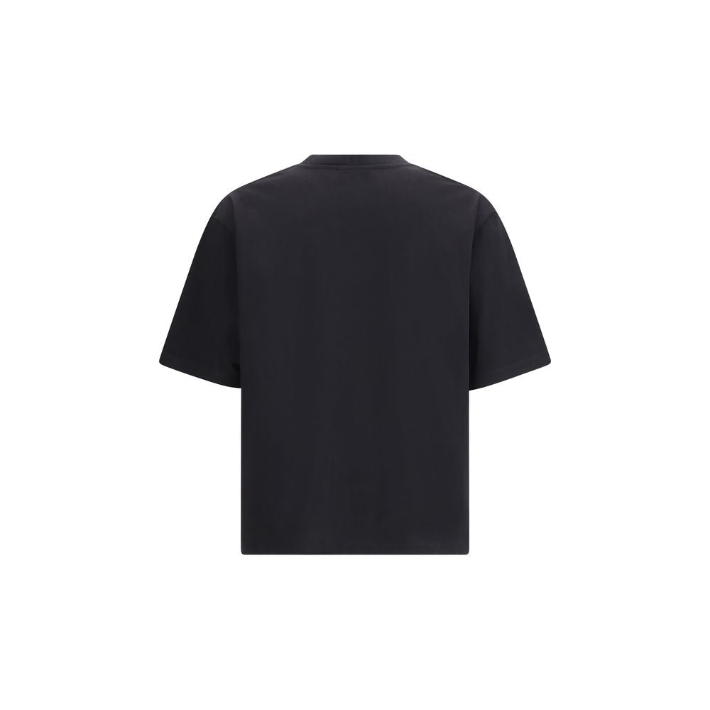 Dsquared² Black Cotton T-Shirt - Oversized Fit