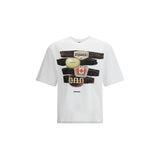 Dsquared² White Cotton T-Shirt - Bold Urban Graphic Tee
