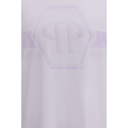 T-shirt en coton blanc Philipp Plein