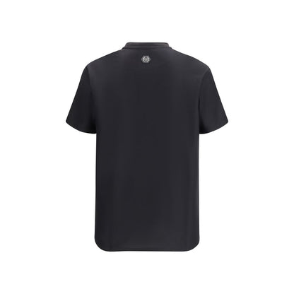 T-shirt en coton noir Philipp Plein