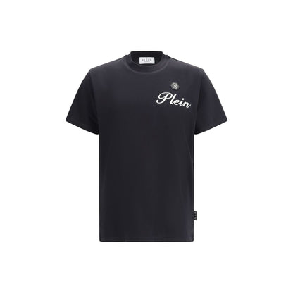 T-shirt en coton noir Philipp Plein