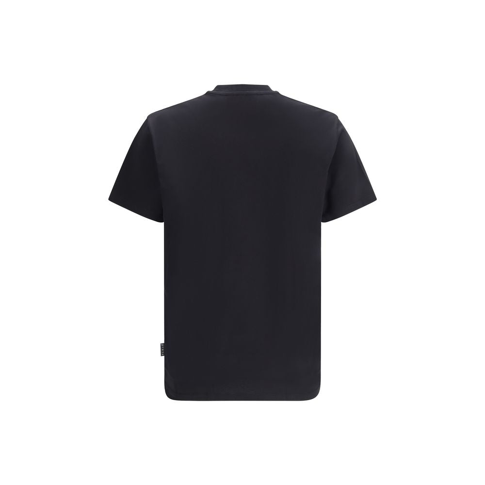 T-shirt en coton noir Philipp Plein