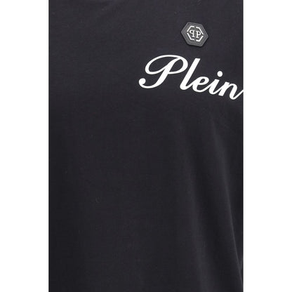T-shirt en coton noir Philipp Plein