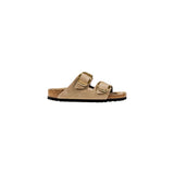 Birkenstock Arizona Big Buckle Beige Leather Flat Sandals