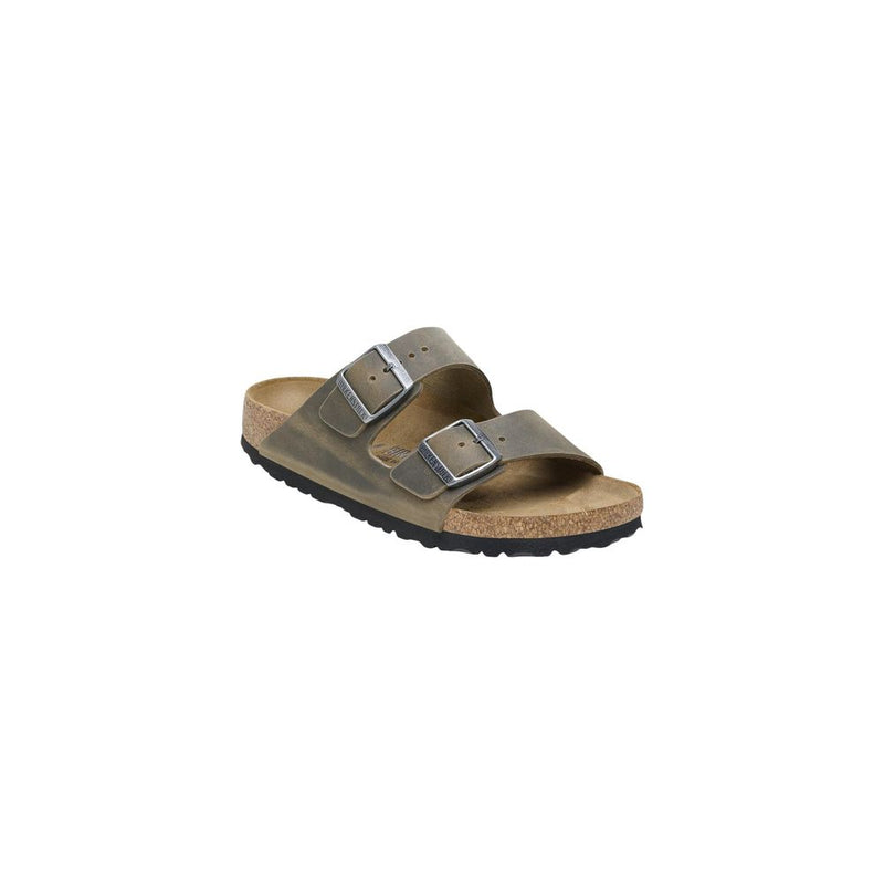 Birkenstock Arizona Bicolor Leather Flat Sandals for Men