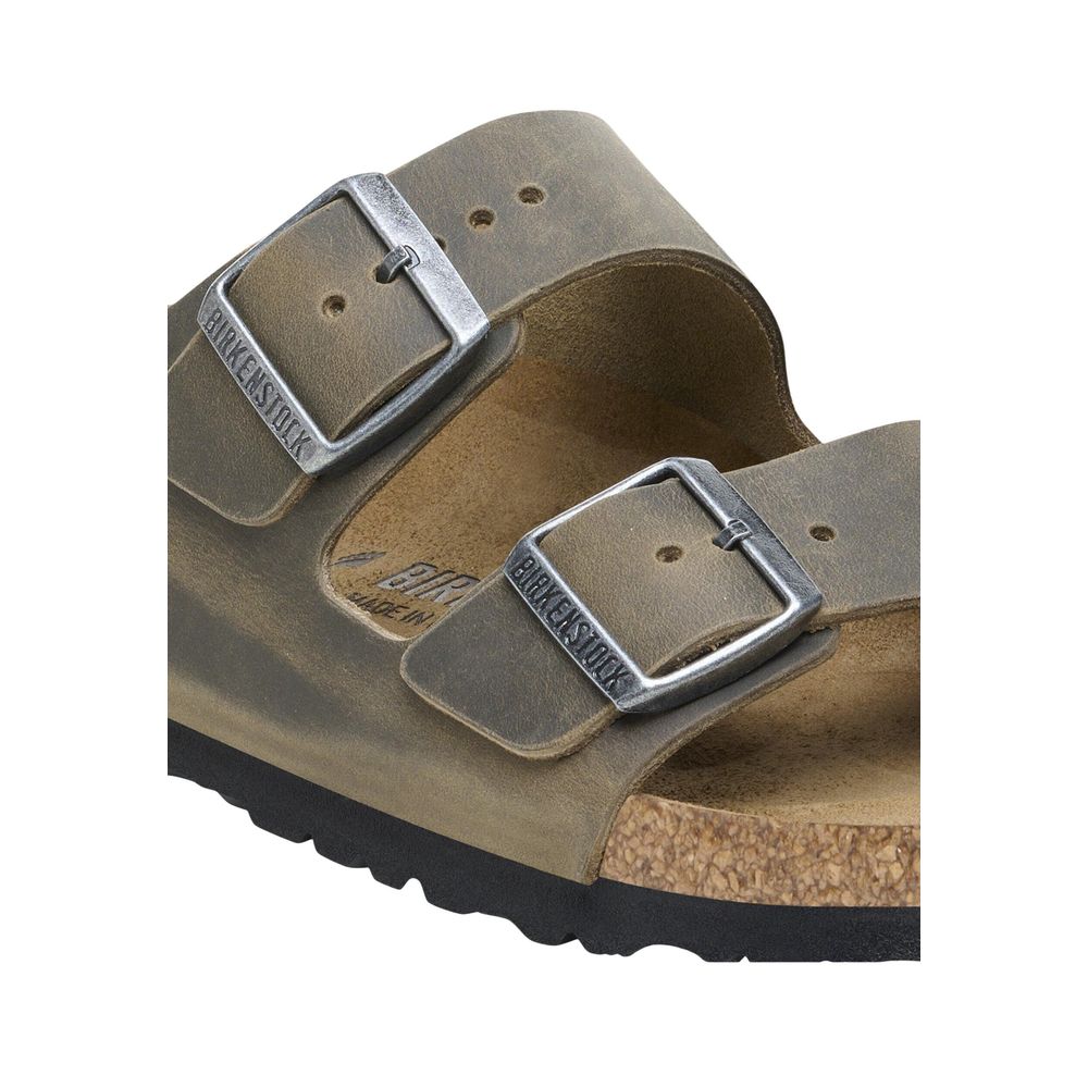 Birkenstock Arizona Bicolor Leather Flat Sandals for Men