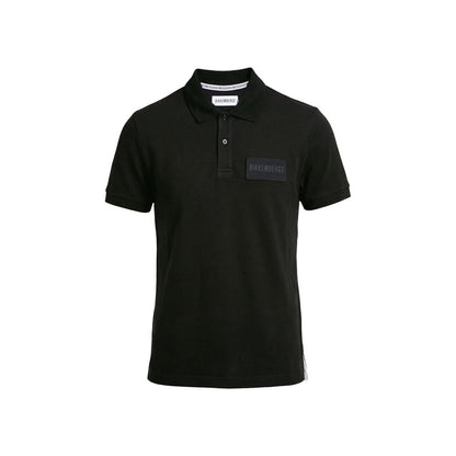 Bikkembergs Zwart Katoenen Poloshirt