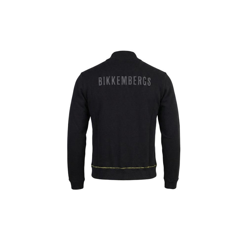 Bikkembergs Zwart Katoenen Sweatshirt