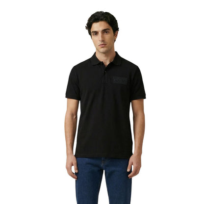 Bikkembergs Zwart Katoenen Poloshirt