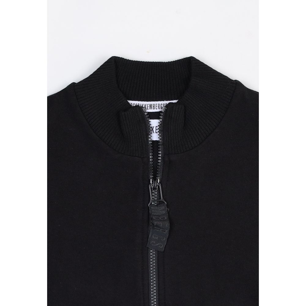 Bikkembergs Black Cotton Sweatshirt - Model BIKFELUAAF1ST0711192/01