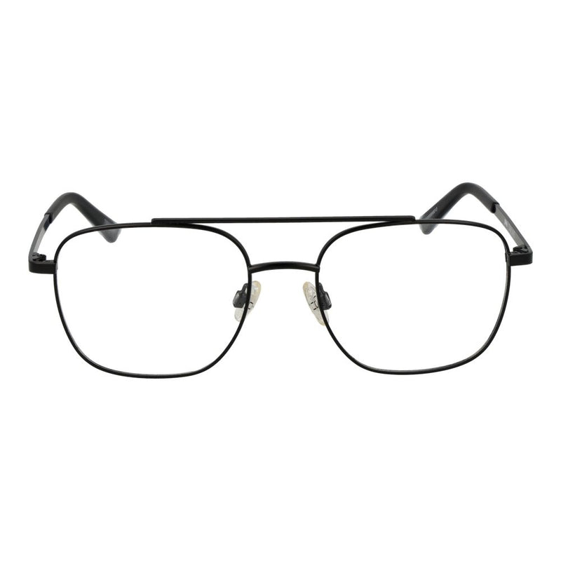 Spy Black Plastic Aviator Glasses (Frames)