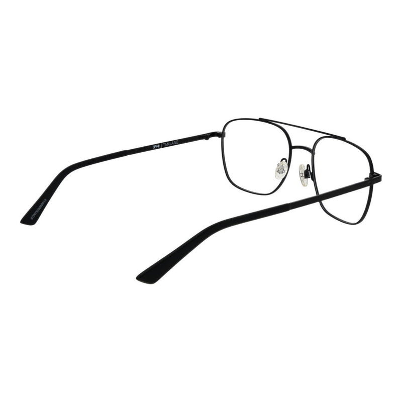 Spy Black Plastic Aviator Glasses (Frames)