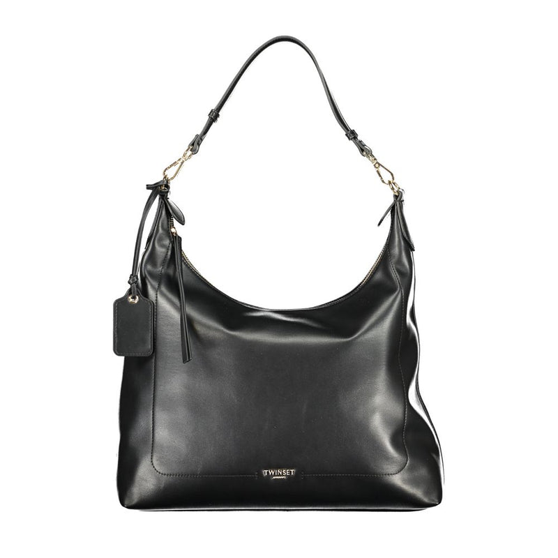 Twinset Black Polyurethane Handbag for Women