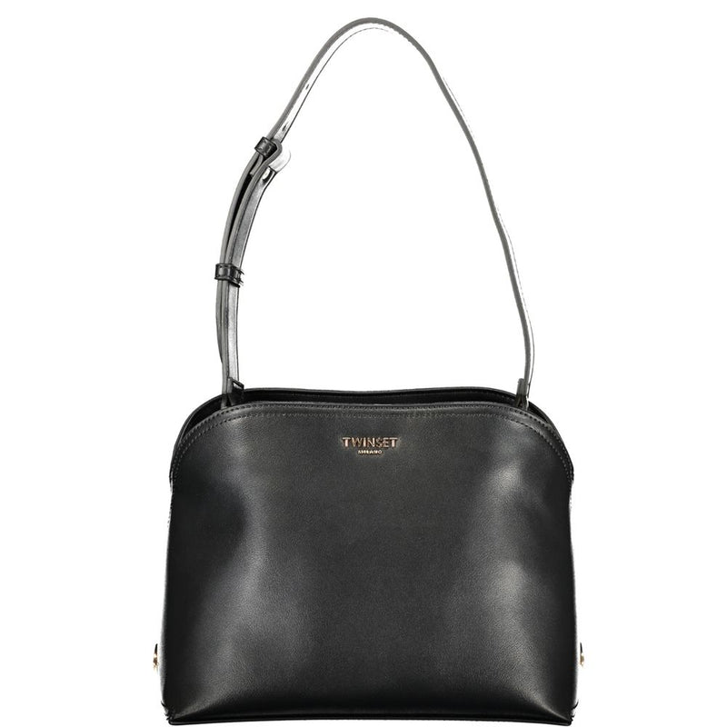 Twinset Black Polyurethane Women's Handbag - Chic & Elegant