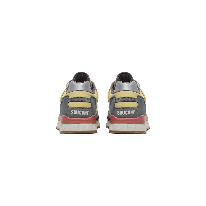 Saucony Shadow 5000 Beige Suede Low Top Sneakers for Men