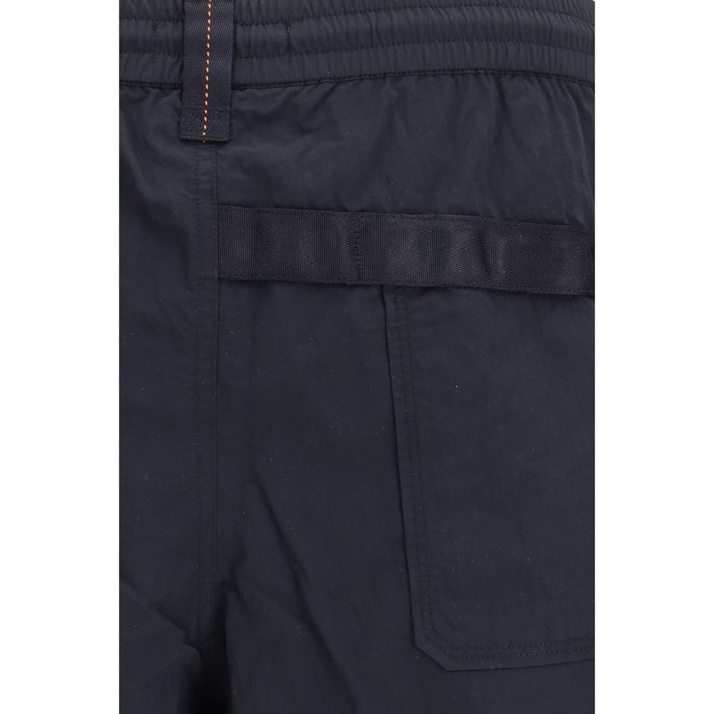 Parajumpers Short Bermudas Noir en Polyamide