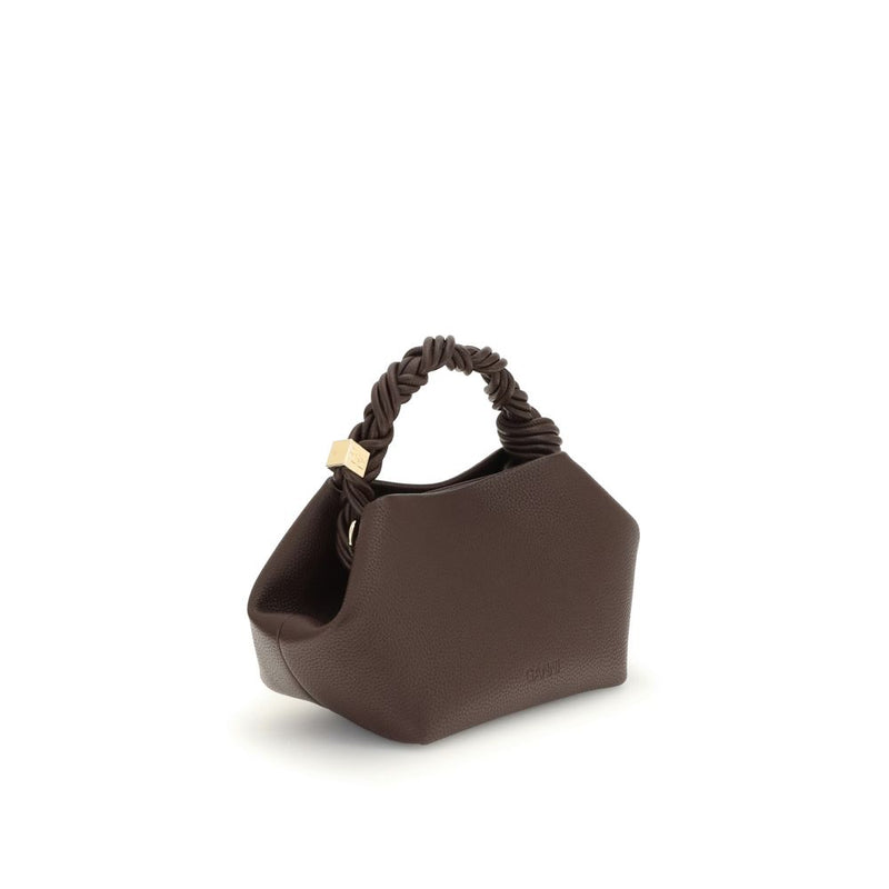 Sac à main Ganni marron en polyester recyclé