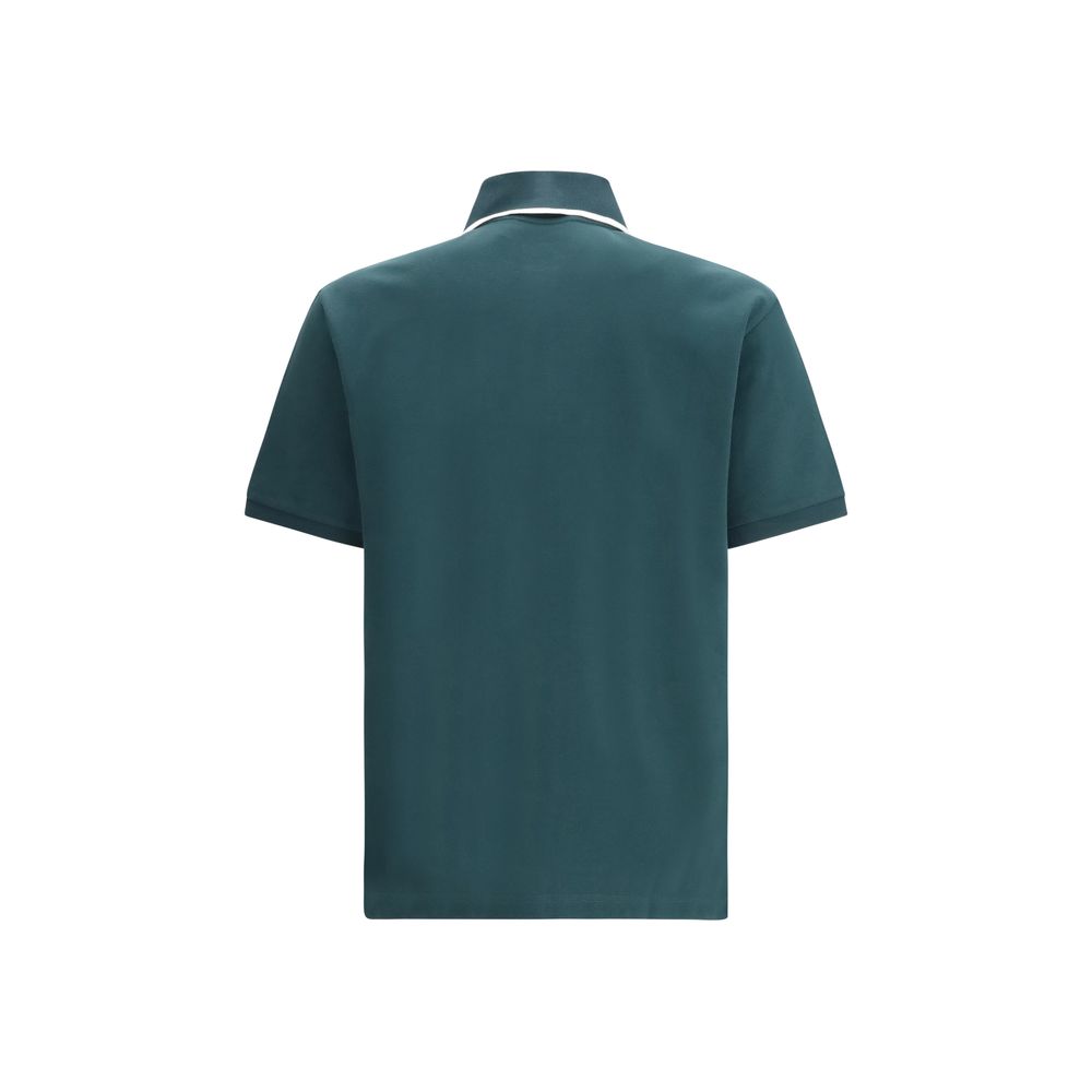 Gucci Tweekleurig Katoenen Poloshirt
