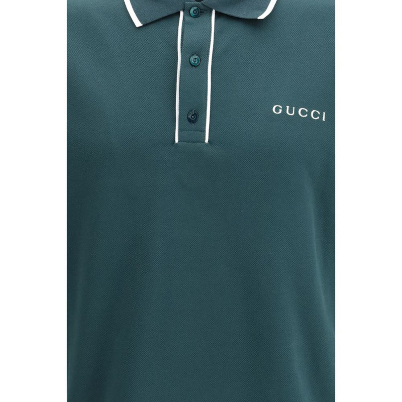 Gucci Bicolor Cotton Polo Shirt - Timeless Style for Men