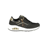 Laura Biagiotti Black Polyurethane Women Sneaker