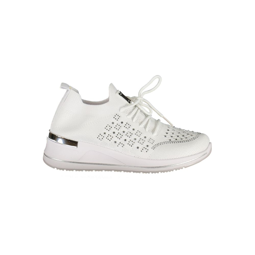 Laura Biagiotti White Polyester Women Sneaker - Stylish Comfort