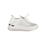 Laura Biagiotti White Polyester Women Sneaker - Stylish Comfort
