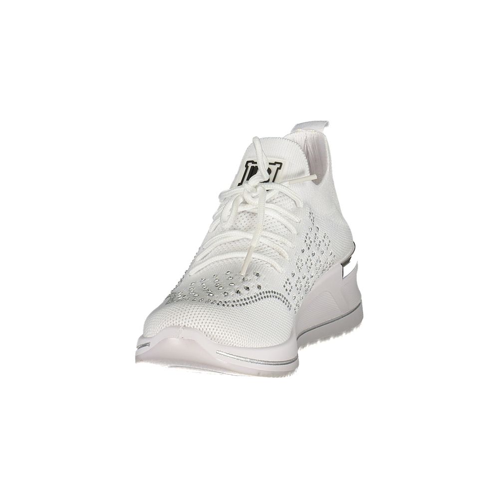 Laura Biagiotti White Polyester Women Sneaker - Stylish Comfort