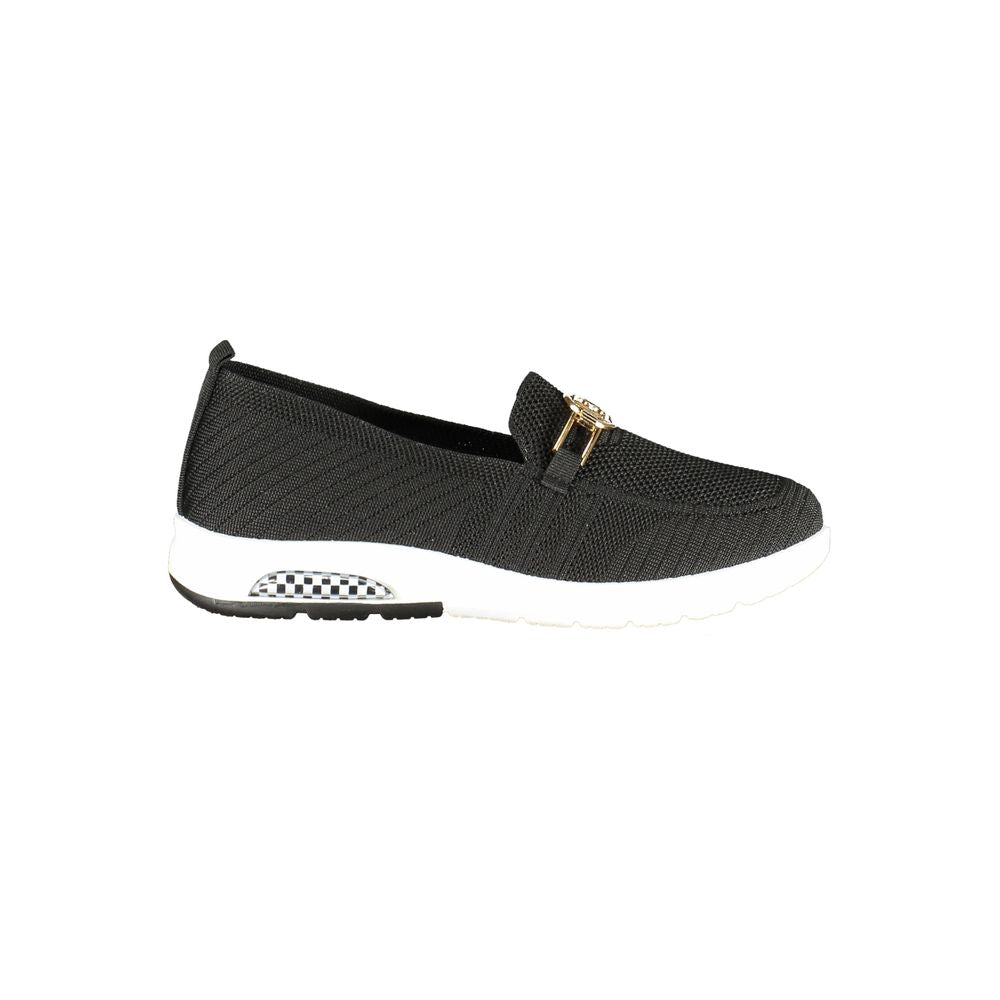 Laura Biagiotti Black Classic Slip-On Loafers for Women