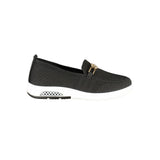 Laura Biagiotti Black Classic Slip-On Loafers for Women