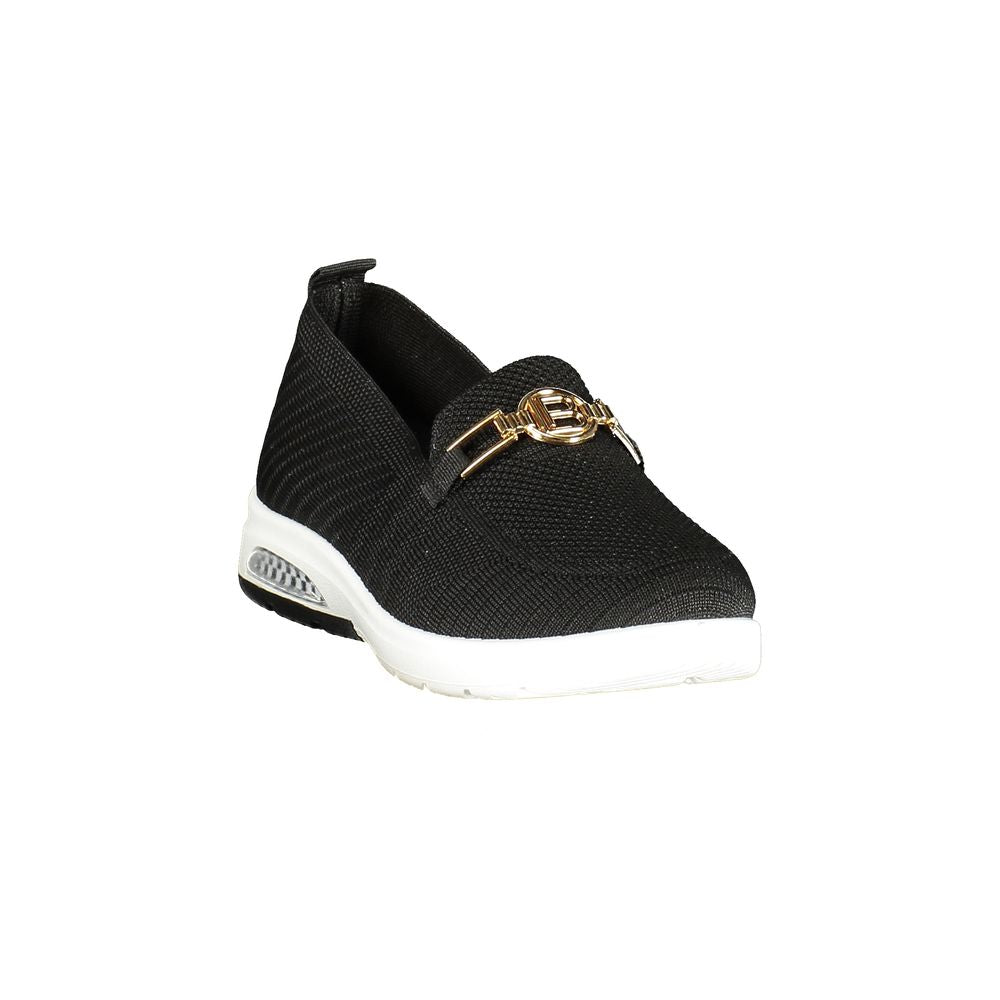 Laura Biagiotti Black Classic Slip-On Loafers for Women